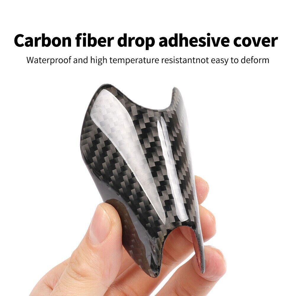 4PCS Carbon Fiber Car Door Handle Protector Film Anti-Scratch Stickers Accessory
