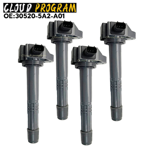 4 Piece Set Ignition Coil 13-19 for Honda Accord CR-V for Acura ILX TLX 30520-5A2-A01 v