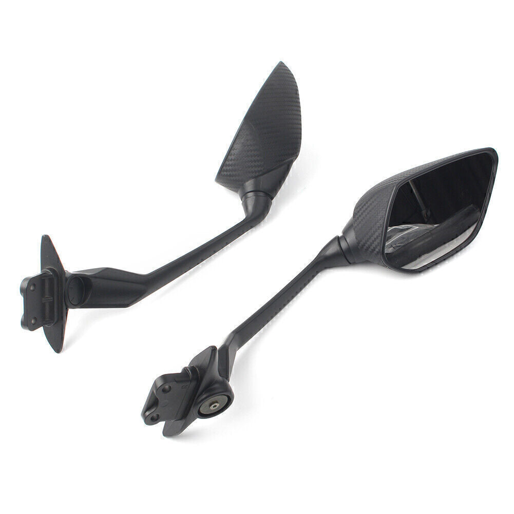 Motorcycle Black Rear View Side Mirror Pair for Yamaha T-MAX 530 2012 2013 2014