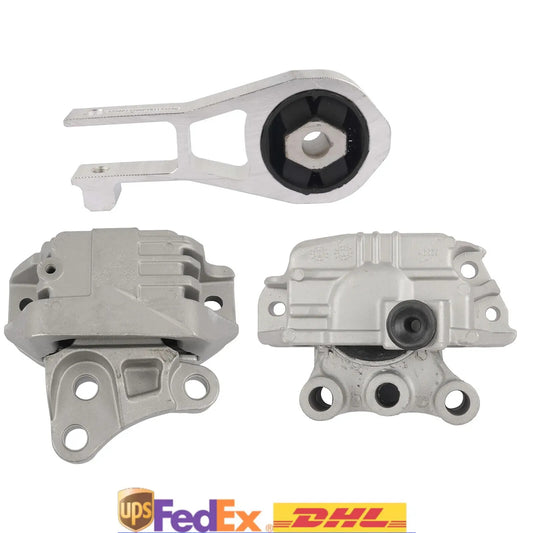 3Pcs Engine Mounts Transmission Mount Set for Jeep Renegade for Fiat 500X L4-2.4L