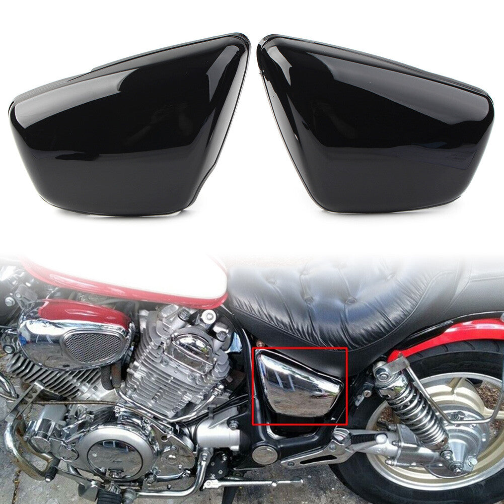FIT FOR 84-UP for Yamaha XV 700 750 1000 1100 Virago Left Right Side Panel Cover Q