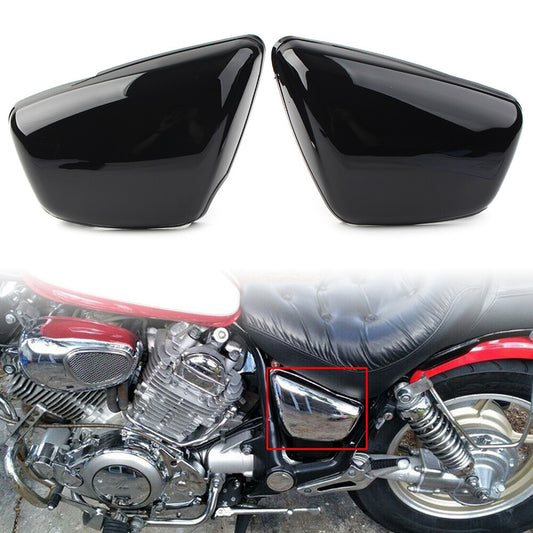 FIT FOR 84-UP for Yamaha XV 700 750 1000 1100 Virago Left Right Side Panel Cover Q