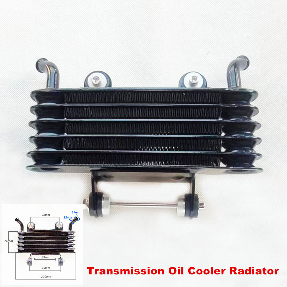 High-performance gearbox oil cooler radiator for motorcycles, pit dirt bikes - n