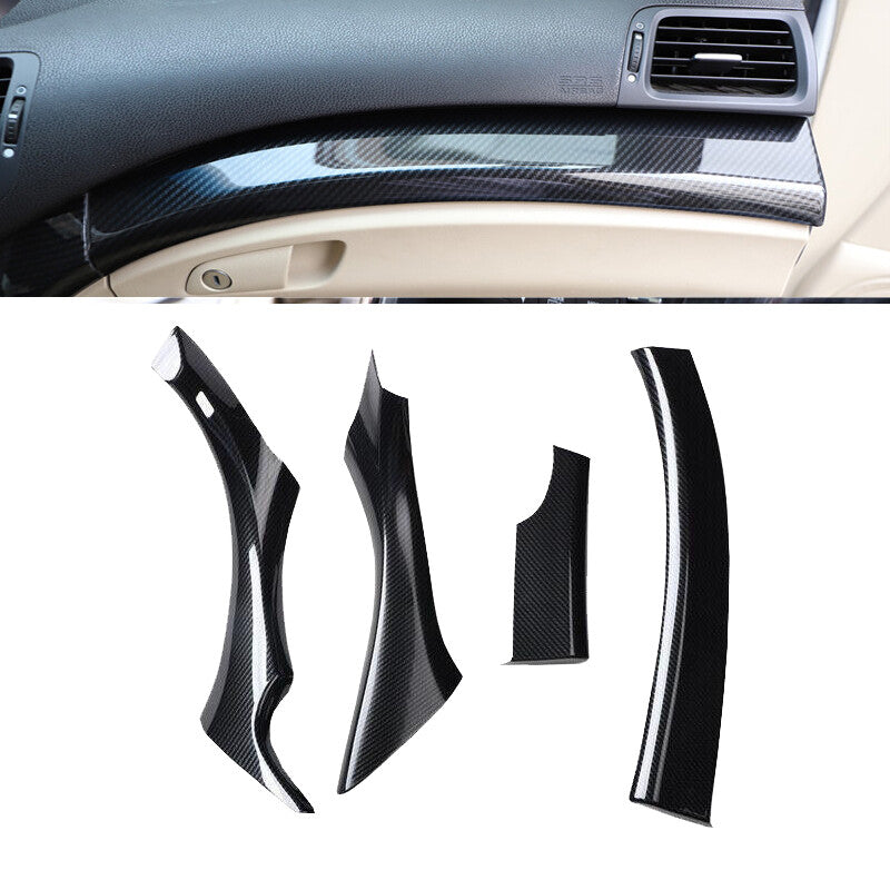Dashboard Console Gear Shift Both Side Panel 4x Fit for Acura TSX 2009-2014