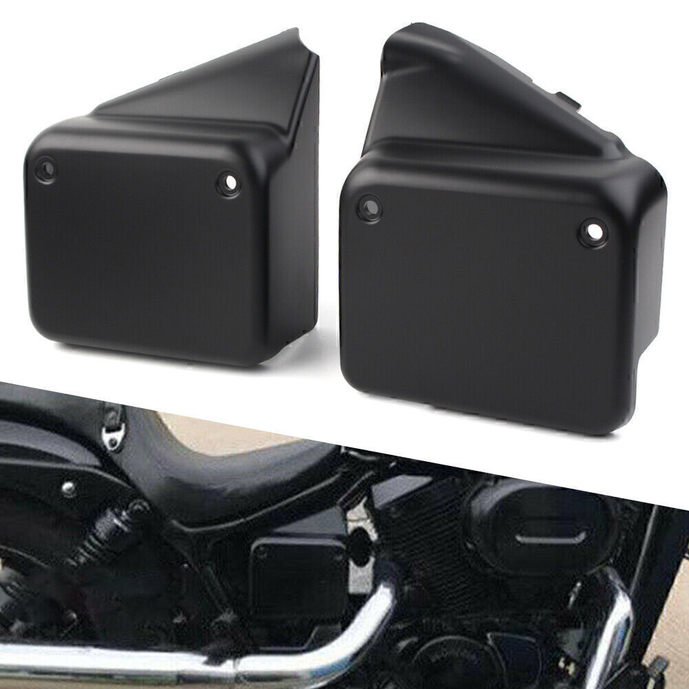 Matte Black Battery Side Cover Fit for Honda Shadow Spirit 750 VT750DC 2000-2009