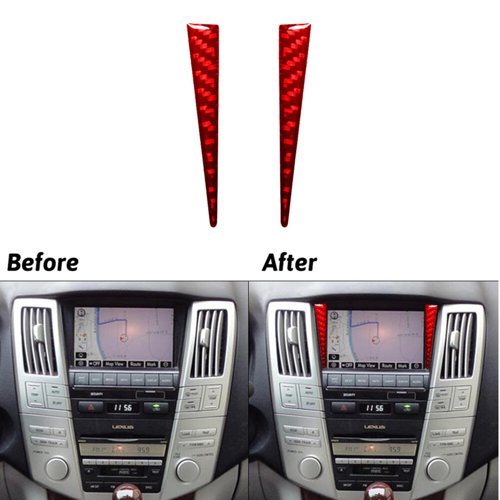 Carbon Fiber Driver Door Control Frame Cover Trim for Chrysler 200 2011-2014 v