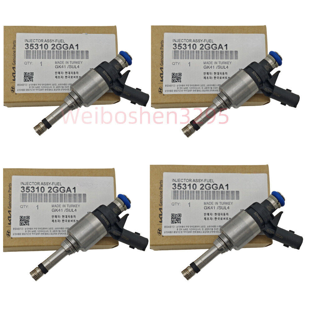 Equipment Manufacturer ( ) new 4-Piece Fuel Injector for 2015-2022 for Hyundai for Kia 2.4L 353102GGA1