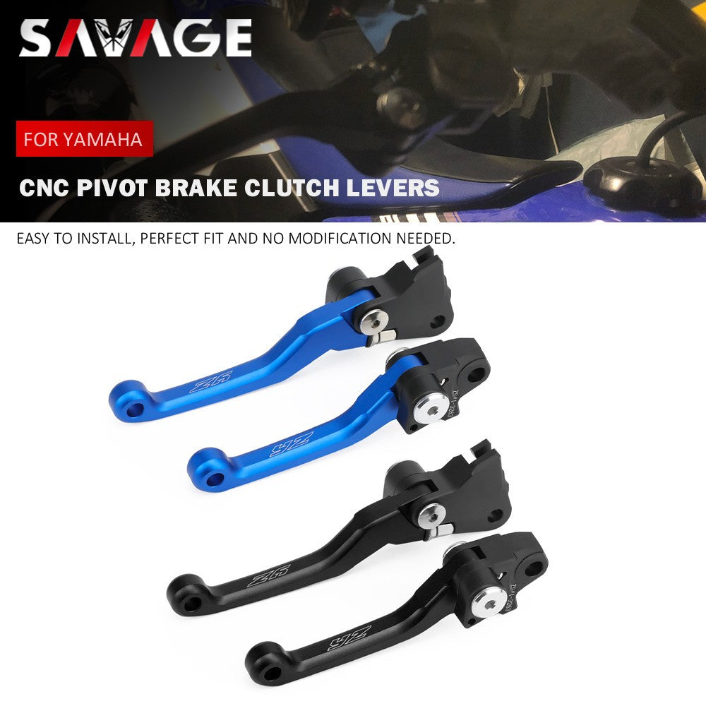 CNC Pivot Brake Clutch Levers for YAMAHA YZ65 2018-2026 YZ85 2015-2026 Q