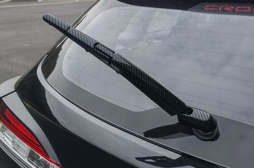 for Toyota for Corolla Cross 22-2024 Carbon Fiber Rear Window Rain Wiper Cover Trim