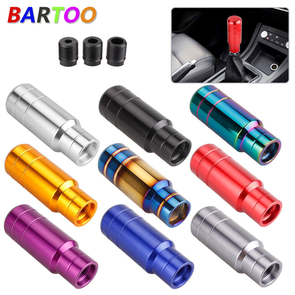 Universal Aluminum Automatic Manual Car Auto Gear Stick Shift Knob Shifter Lever