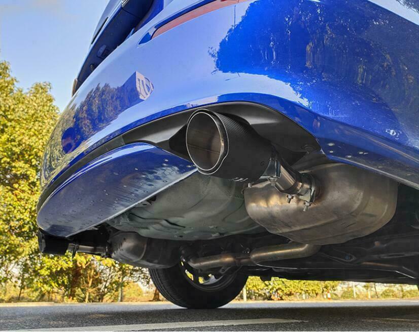 2x for Honda for Civic 2021 2022 Exhaust Pipe Tail Throat Modified Decoration Cover