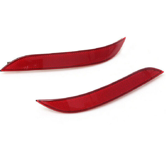 Pair Rear Bumper Reflector Light for BMW 5 Series E60 525i 528i 530i 535i 545i