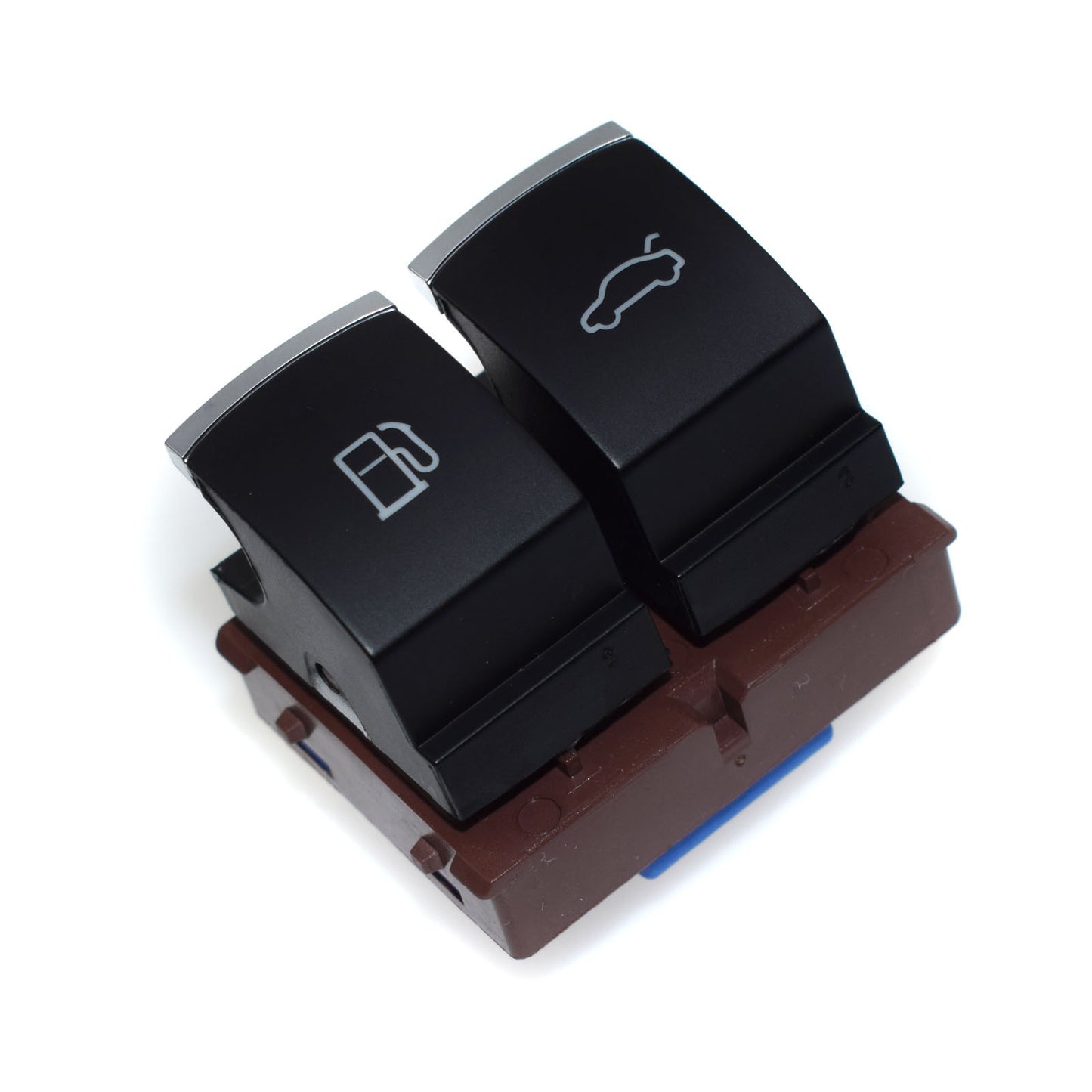 Chrome fuel tank door and trunk release button switch for Jetta 3C0 959 903, new. n