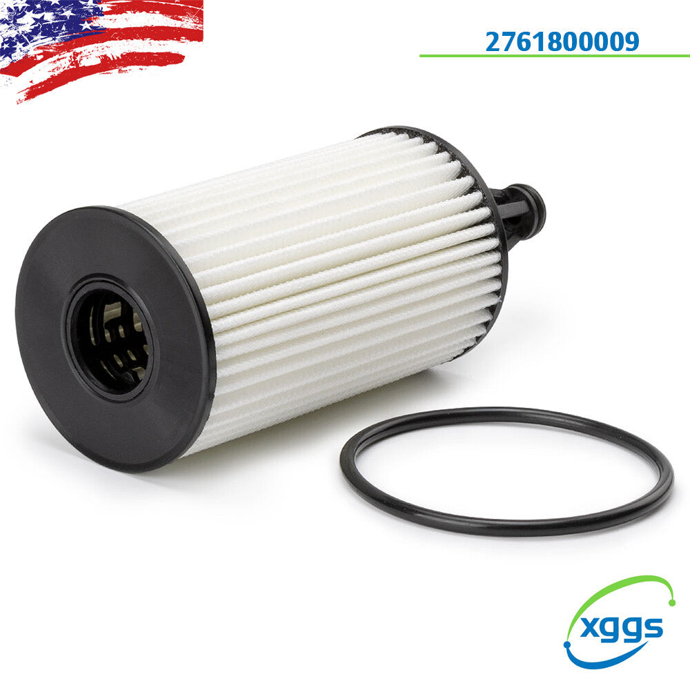 Engine Oil Filter Kit for Mercedes Benz C CL CLS E GL GLC GLE GLK ML 2761800009 Q