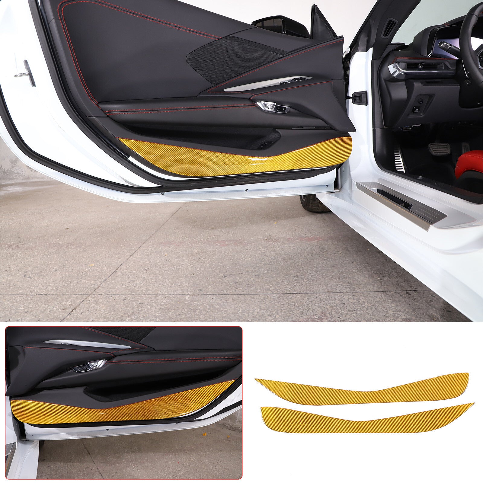 Right Door Window Switch Bezel Trim Passenger's Side for Yaris 2012-14- v