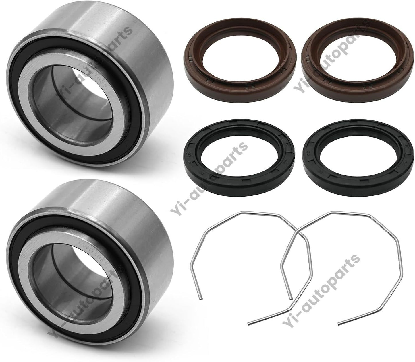Front or Rear Wheel Bearings Seal Kit for Arctic Cat ATV 250 300 375 400 500 600