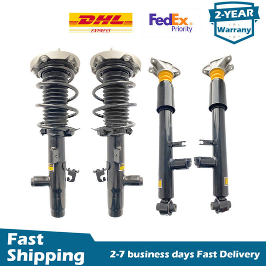 4x Front Rear Shock Struts Assys for BMW F30 F31 328i 335i 340i 428i 440i RWD