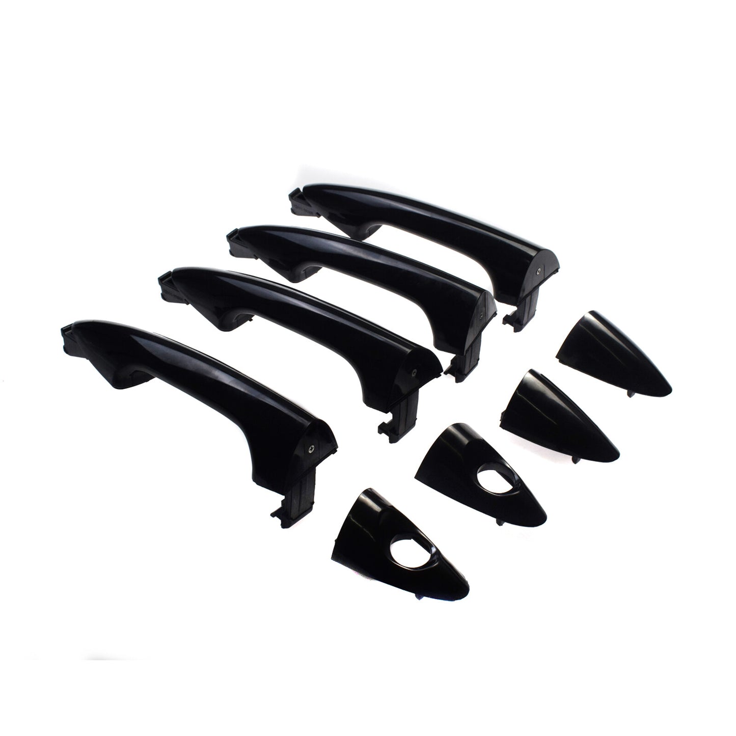 4 Pack Exterior Door Handle FL RL RR for for Hyundai Accent 2012-2016- v