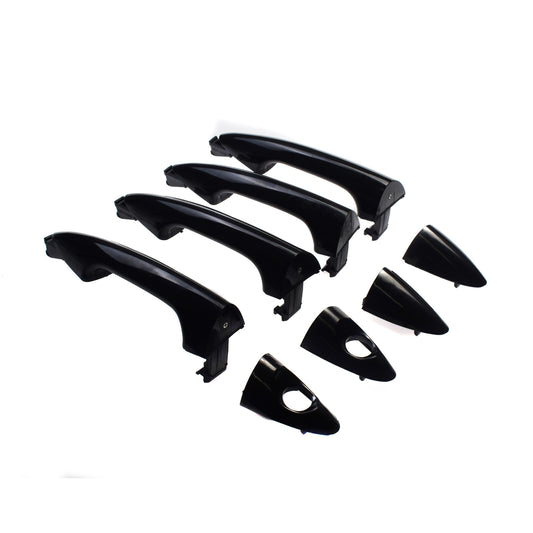 4 Pack Exterior Door Handle FL RL RR for for Hyundai Accent 2012-2016- v