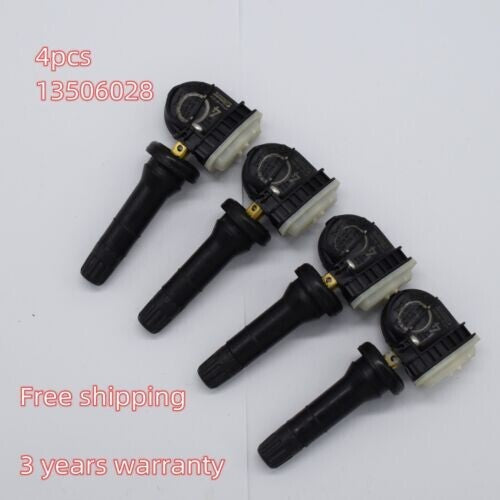 4-pack of Tire Pressure Sensors TPMS 13506028 for Opel Astra Insignia Cors- n