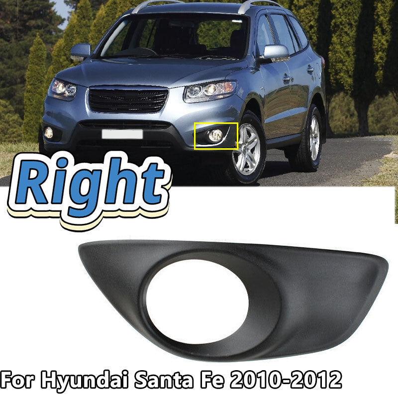Right Front bumper fog light cover Passenger for Hyundai Santa Fe 2010-2012 v