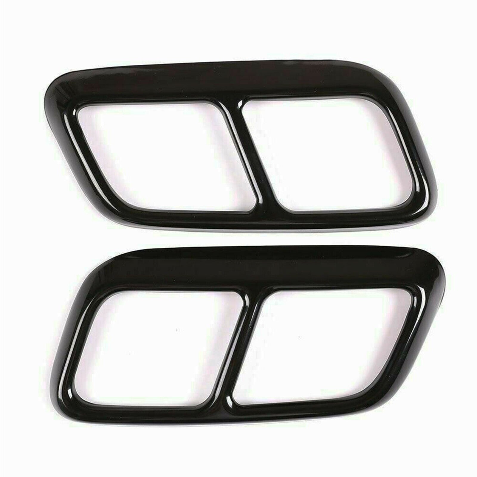Steel Black Exhaust Muffler Protective Cover for Land Rover for Range Rover Sport 2018 - 2019 (AT-)