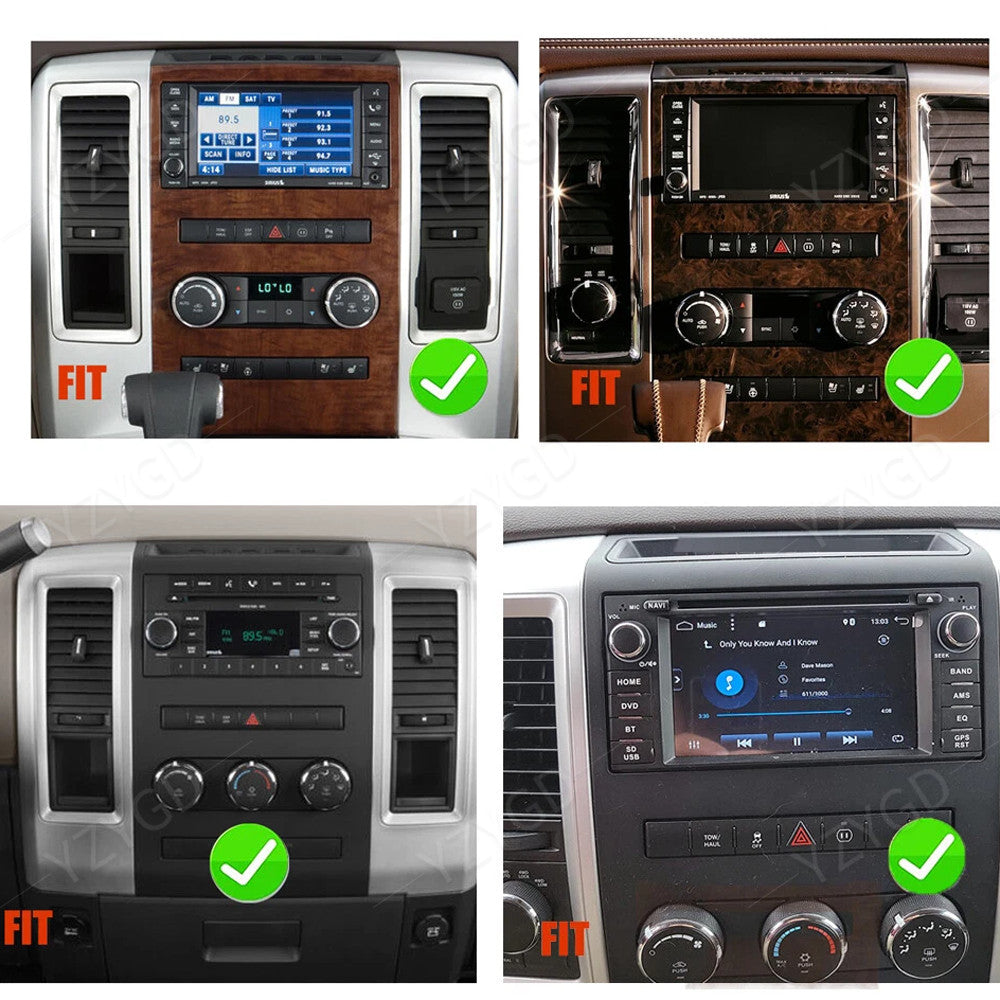 7 Carplay for DODGE for RAM 1500 2500 3500 2009-2012 Stereo Car Radio Screen GPS BT
