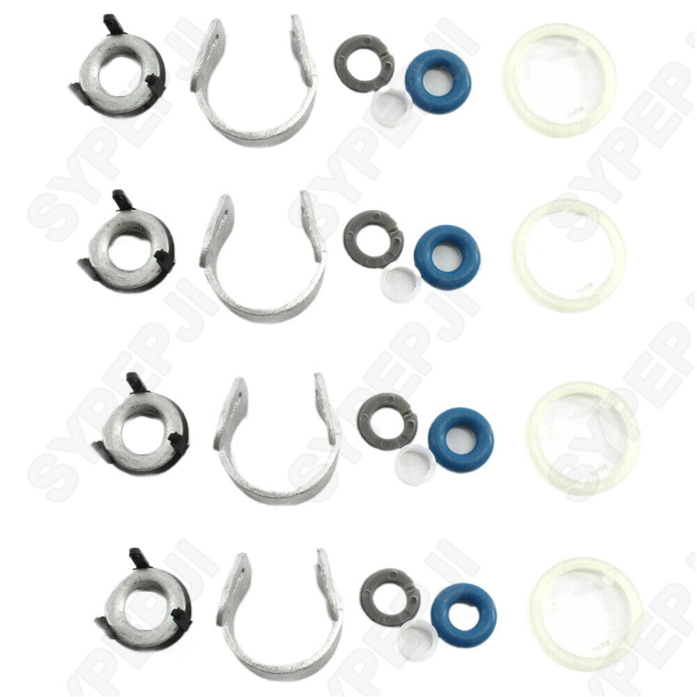 4-piece fuel injector O-ring seal repair kit for Audi A4, for Jetta GLI, GTI 1.8, 2.0T (new)