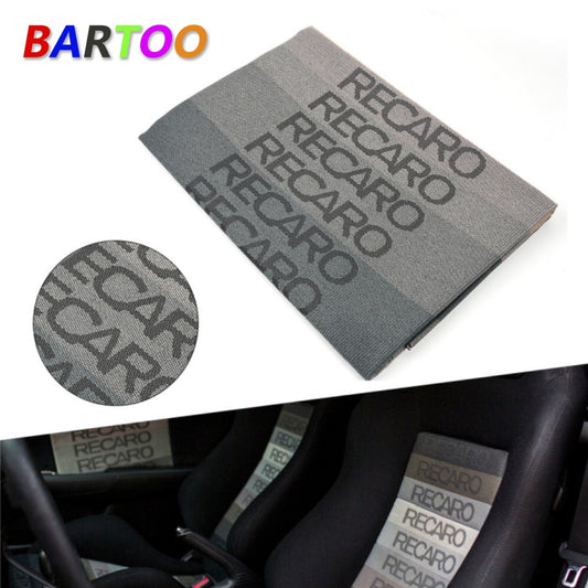 JDM 1M×1.6M Fabric Cloth For Car for Seat Cover Door Panel Armrest Decoration Gray Q