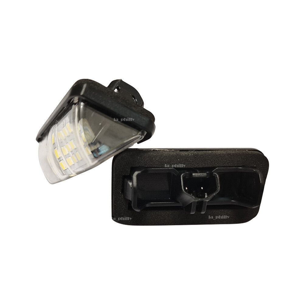 Pair Lamp Assy License for 2016-18 for Toyota Prius 2016-17 Prime Aka Plug-In Hybrid Q