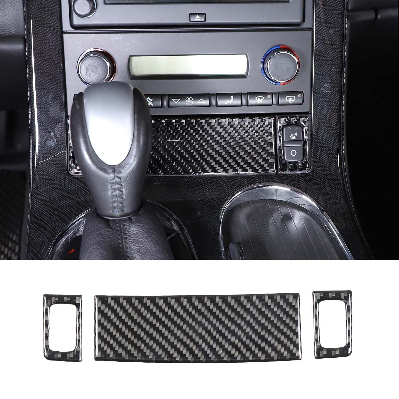 2005-2007 for Chevrolet for Corvette C6 Carbon Fiber for Seat Heating Button Cover Trim