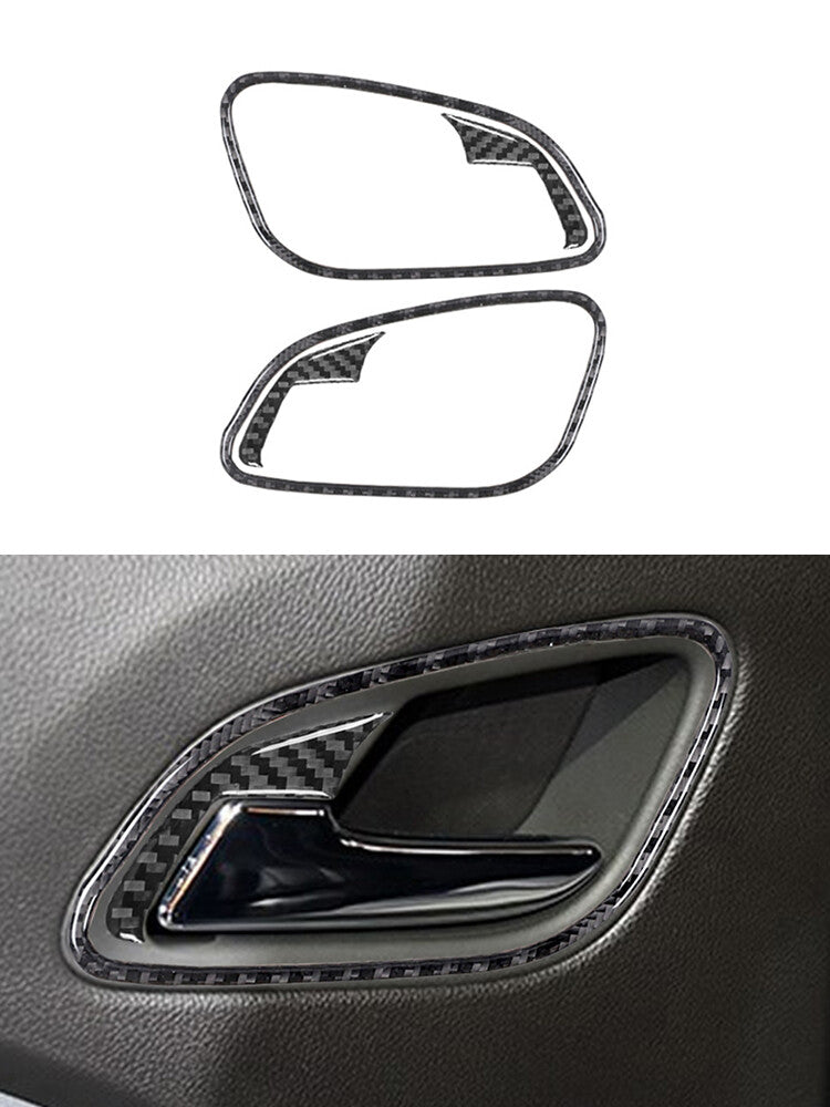 Carbon rearview mirror protective cover trim for ASX Outlander Sport 2020 2021- v