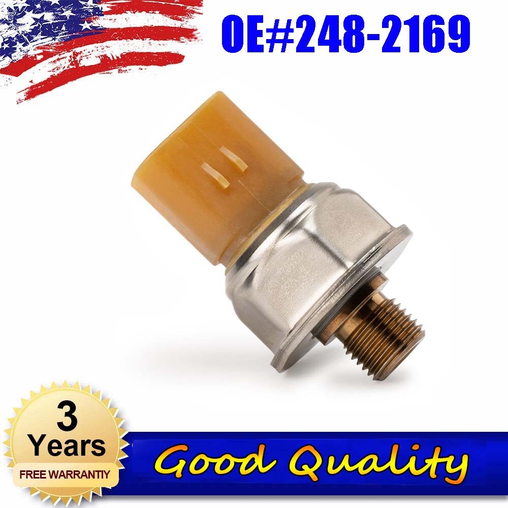 1x 248-2169 Fuel Pressure Sensor 5PP4-3 Replacement for Ford F-650 F-750 2007