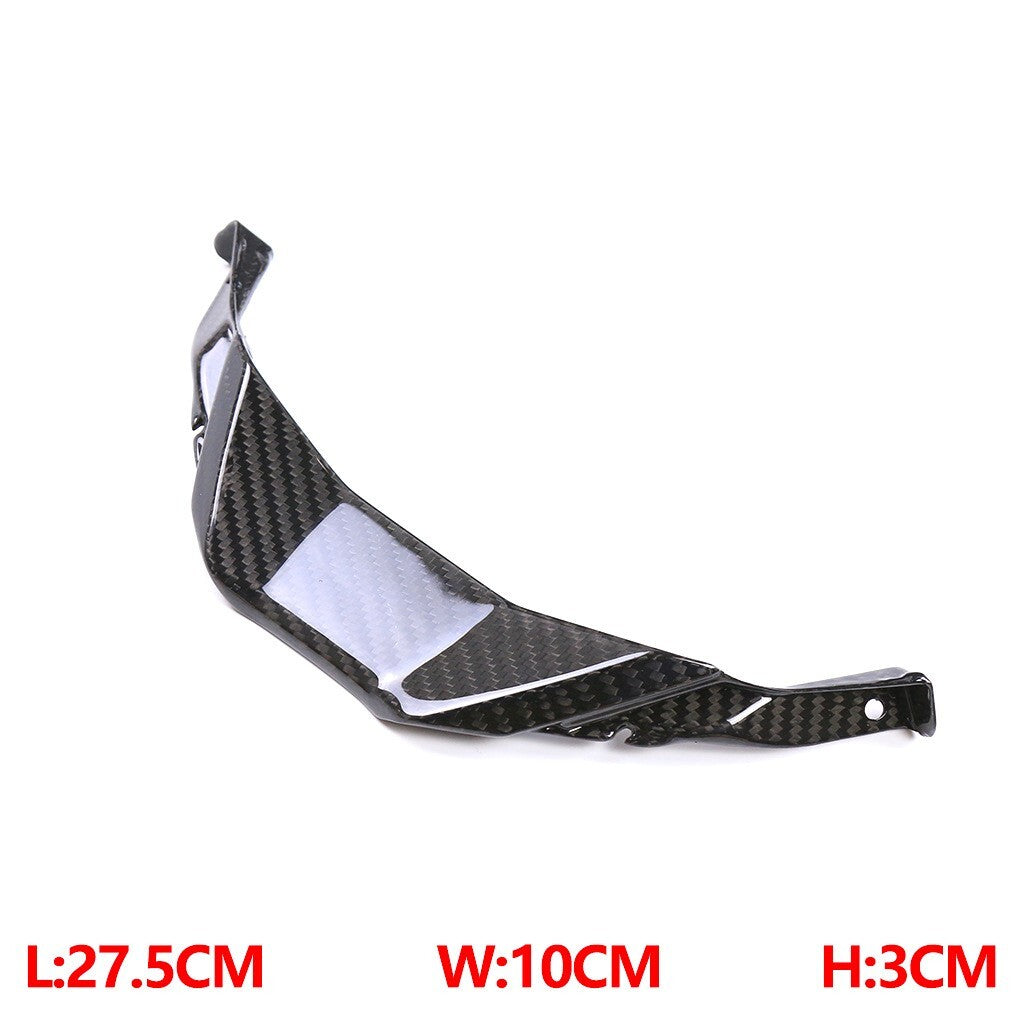 for BMW S1000RR 2023 + Carbon Fiber Front Air Intake Lip Cover Fairing