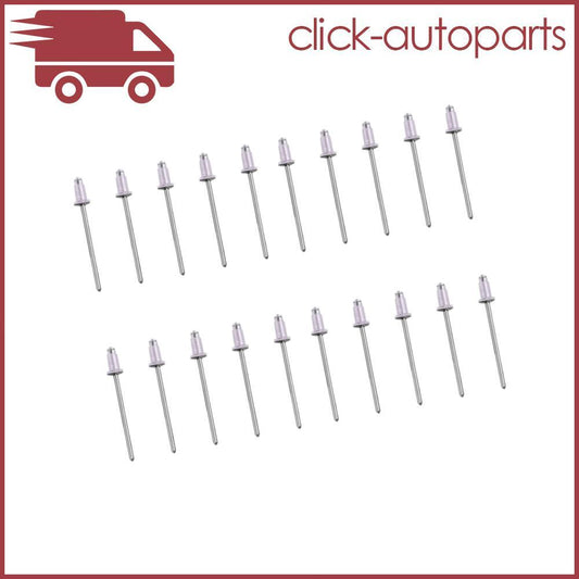 Fit for Toyota for Camry for Lexus RX350 20Pcs Car Door Aluminium Rivet With Plastic Cap
