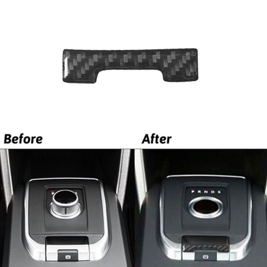 Carbon Fiber Console P-Gear Cover Trim for Land Rover Discovery Sport 2015-2019