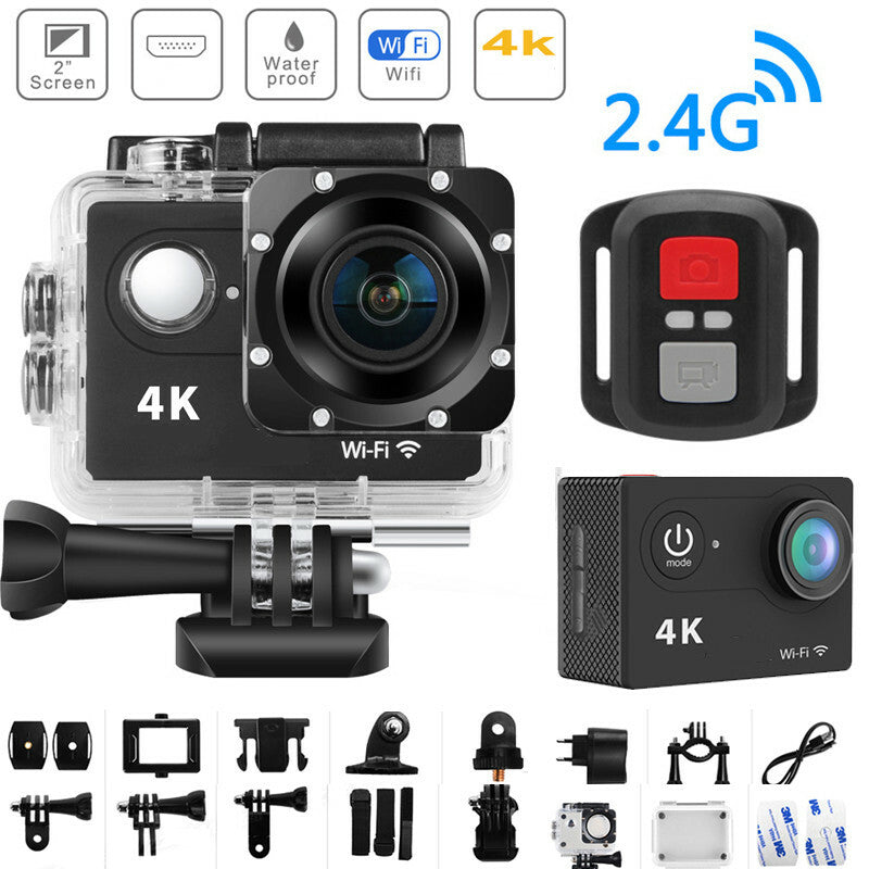 Motorcycle for Mini 4K Helmet Driving Recorder 2.0 Waterproof VCR Sports DV Camera