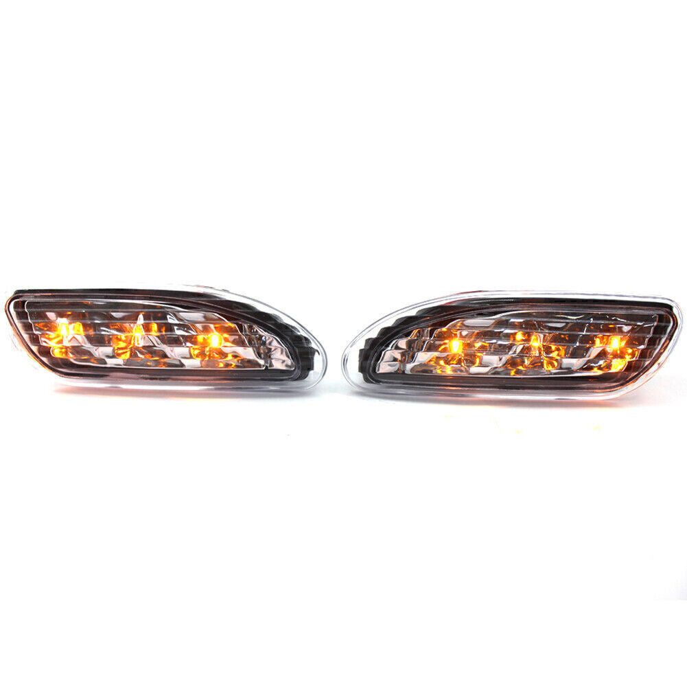 For 2001-2007 for Mercedes-Benz W203 C-Class 2x LED Front Bumper Side Marker Light