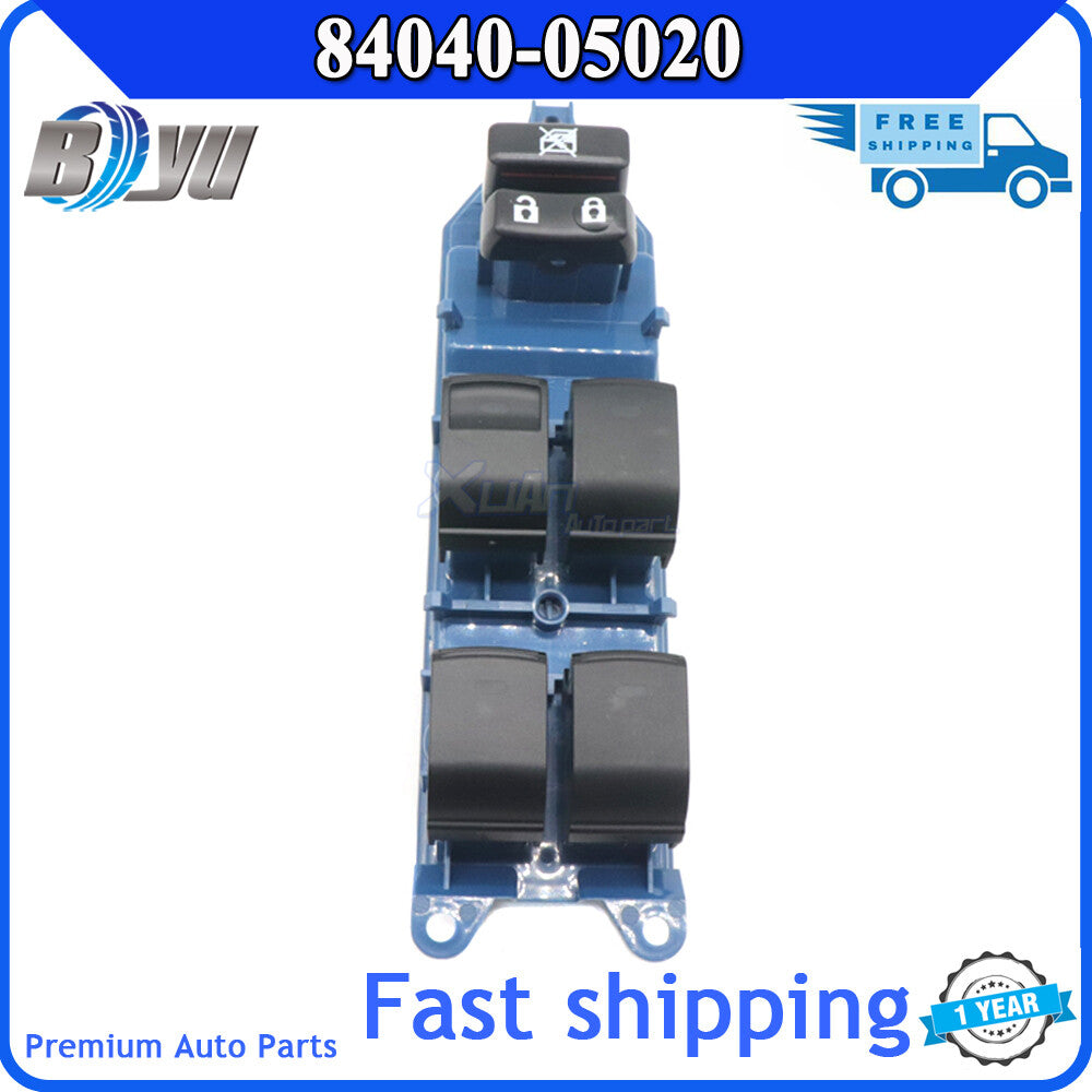 Suitable for 09-13 Avensis Verso Power 84040-05020 1x Main Window Control Switch v