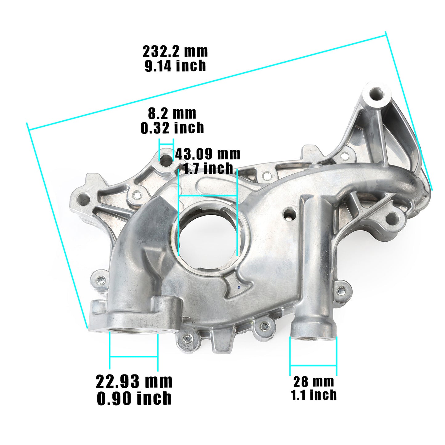 Engine Oil Pump High Volume M390HV For 2007-2020  for ford  3.5L 3.7L High Pressure Q