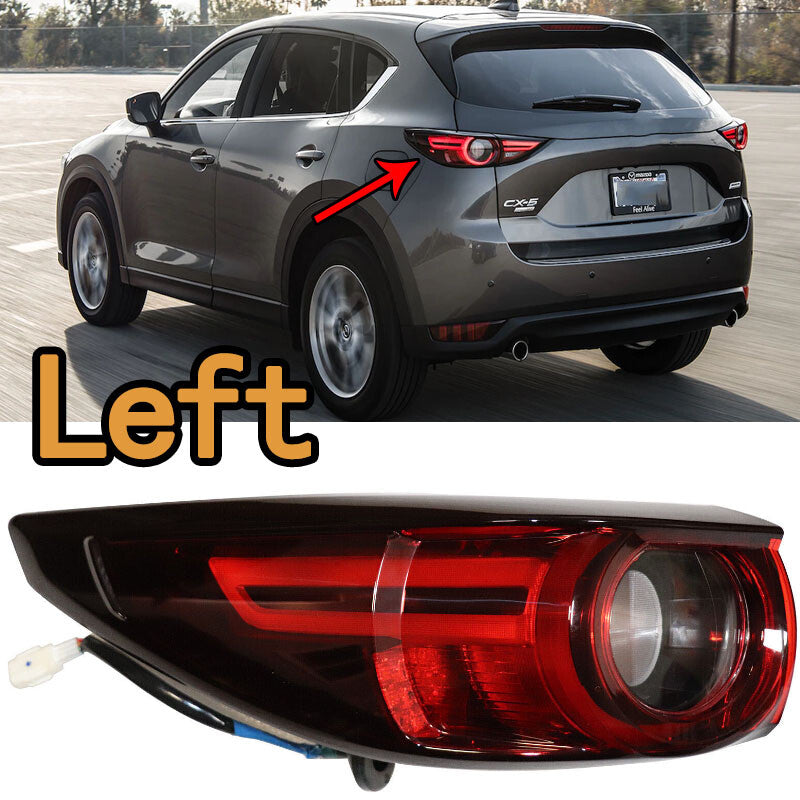 Left for Mazda CX-5 CX5 2017-2019 Driver Side LED Rear Lamp Brake Tail Light