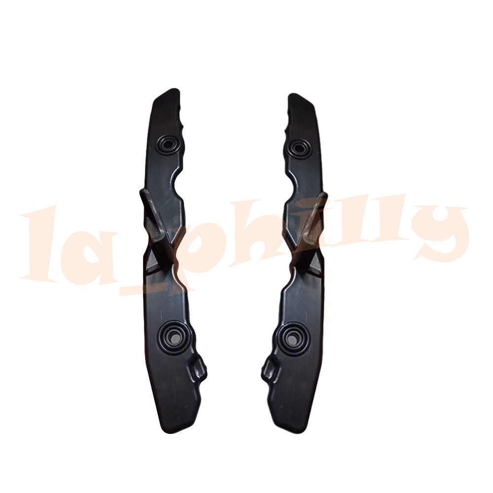 2x Black Right + Left Bumper Bottom Guide Bracket Trim Fits for BMW G12 7-Series