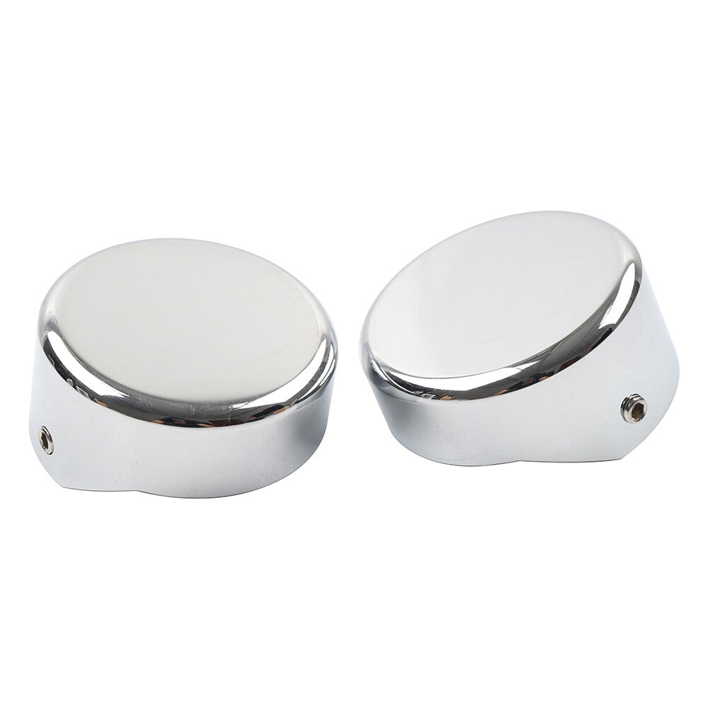 Chrome Upper Fork Caps for Harley Softail Breakout FXBR FXBRS 2018-2023 19 21