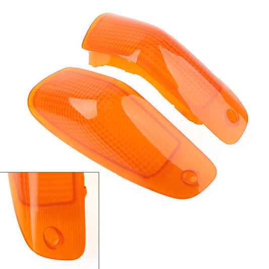 Front Turn Signals Indicator Lens Amber for KAWASAKI ZZR400 93-03 ZZR 600 93-08