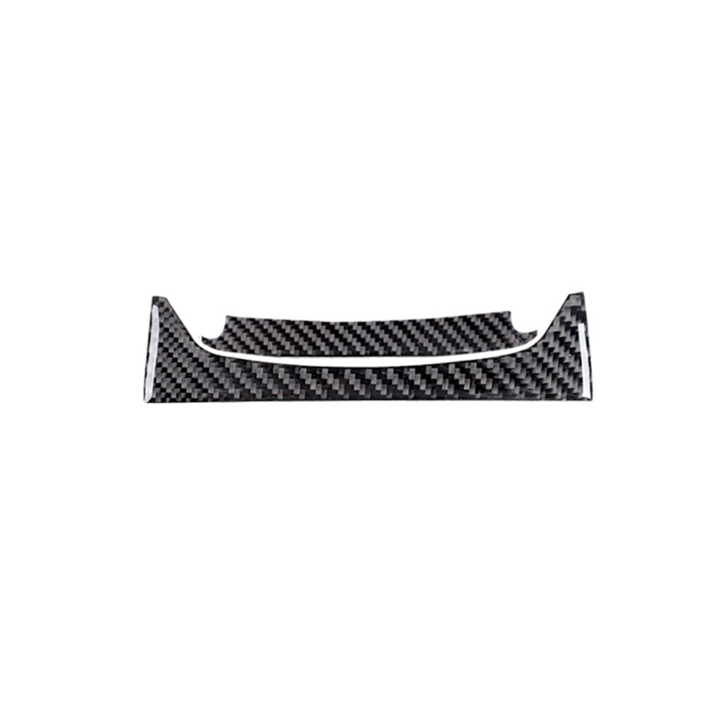 Red Carbon Fiber Steering Wheel Strips Cover Trim For Rogue 2014-2016 v