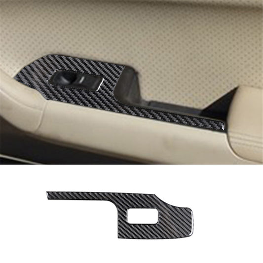 4x Red Carbon Fiber Gear Shift Side Trim for Land Rover Discovery Sport 2015-19 v