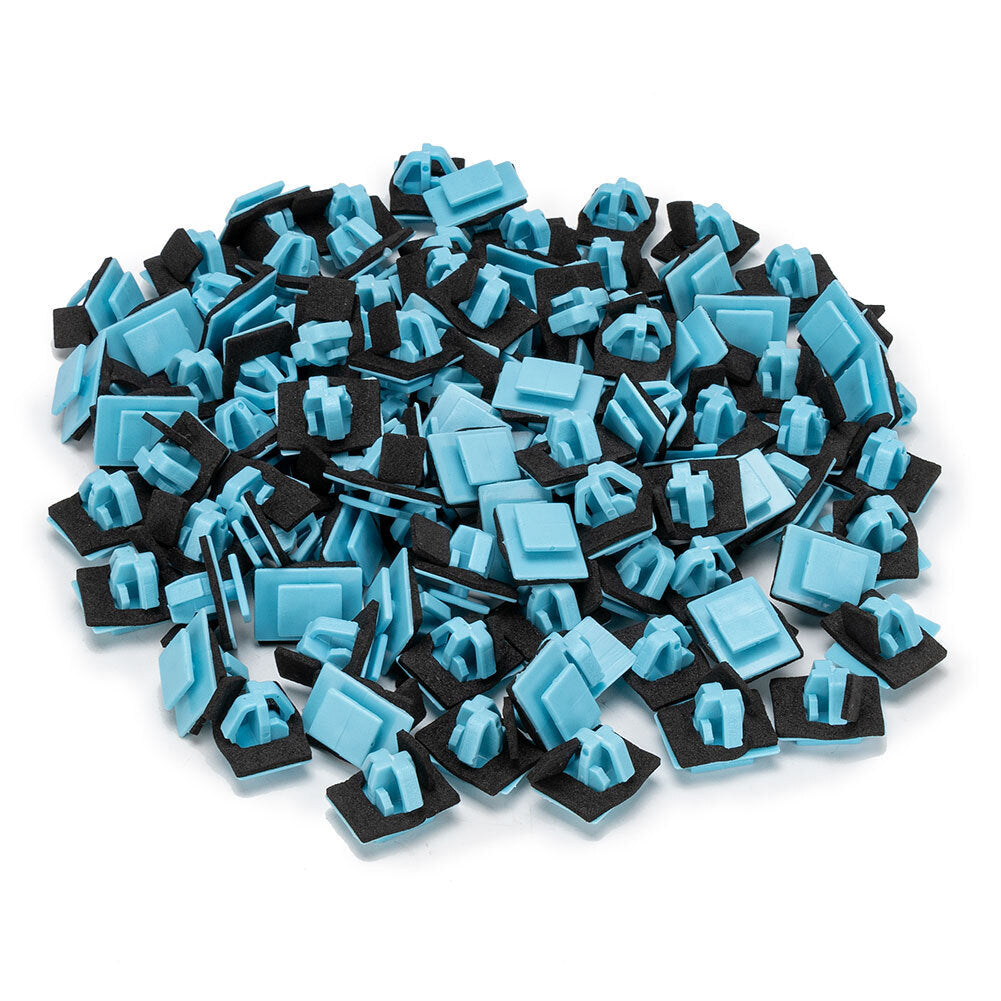 New 87756-1F000 Set of 100 for Kia for Hyundai Rocker Panel Retainer Moulding Clips