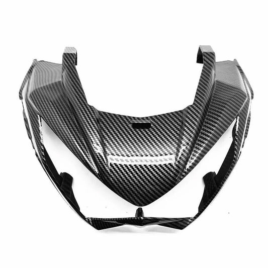 Carbon Fiber Upper Front Nose Headlight Fairing for Kawasaki Z250 Z300 2013-2017