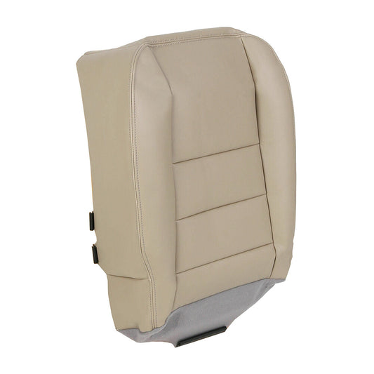 Driver Side Bottom for Seat Cover Medium Parchment Tan Fits For 2002-2007 F250 F350 Q
