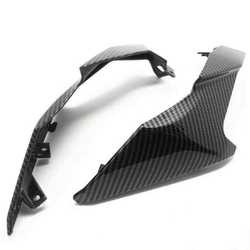 Carbon fiber side nose lamp cover decorative fairing for Kawasaki Z400 2018 - 2023